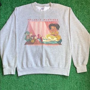 MELANIE MARTINEZ GREY CREWNECK🍼✨